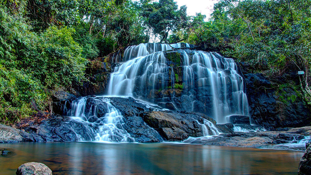 Nature And Waterfall